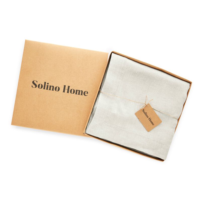 Solino Home 100% Pure Linen Tablecloth | Sonoma