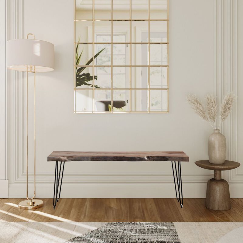 Jofran Nature's Edge 48'' Solid Acacia Bench