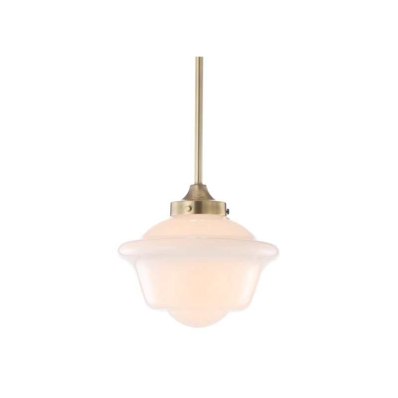 Kurtz Adjustable Drop Metal/Glass LED Pendant