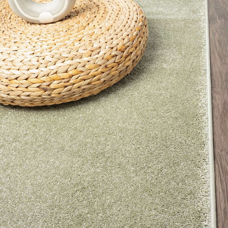 Haze Solid Low Pile Area Rug