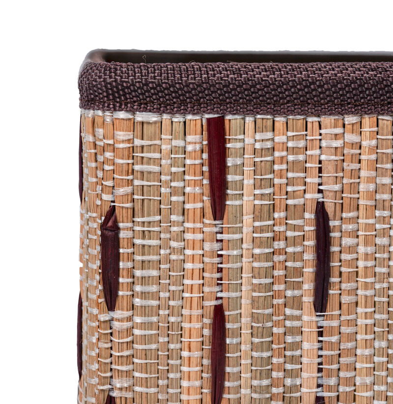 Beige Foldable Decorative Storage Box for Living Room, Bedroom, Dining, Playroom or Office