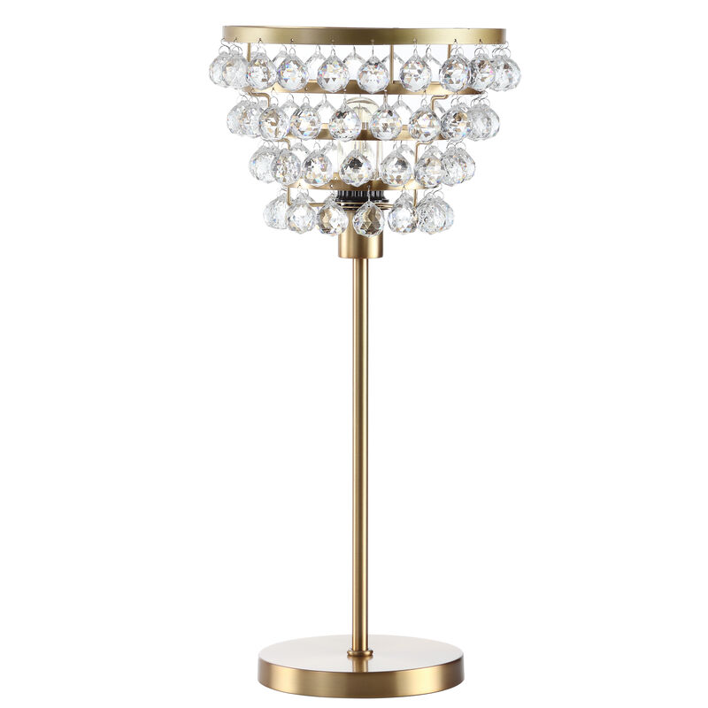 Buckingham Crystal/Metal Table Lamp