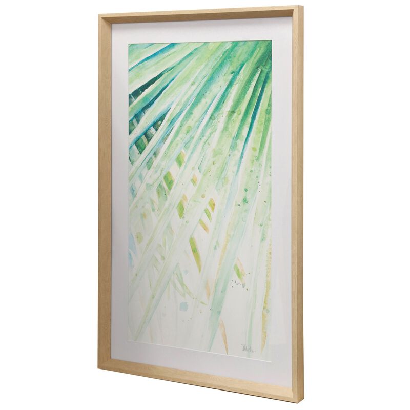 Framed Print Under Glass W Matte VI