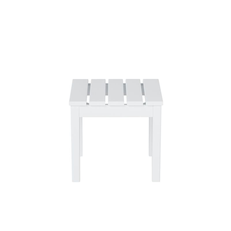 WestinTrends Outdoor Patio Modern Adirondack Side Table