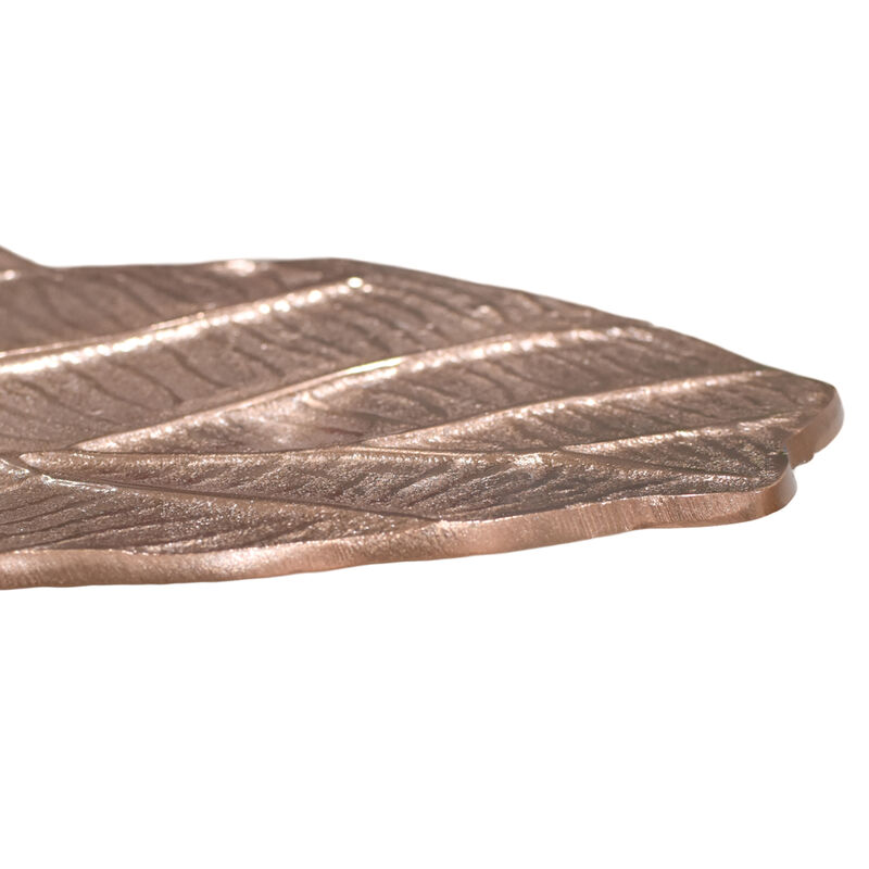 Handmade Decorative Silver Color Coated 7.08 x 4.72 x 0.74 Inches Aluminium Tray 062AB BBH Home's