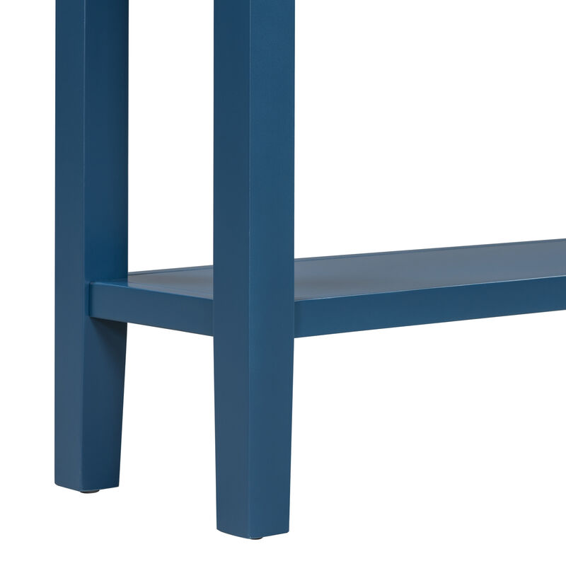 Merax Contemporary Entryway Console Table with 4 Drawers