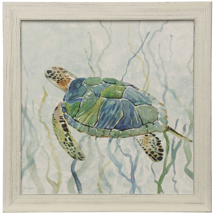 Sea Turtle Swim II Wall Art