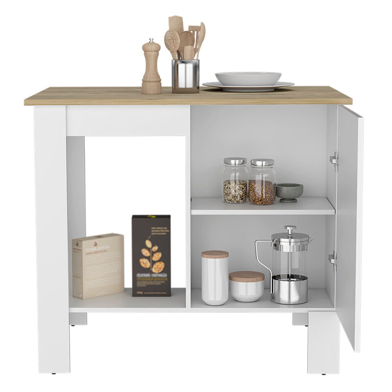 Kitchen Island Shoproni, Kitchen, White