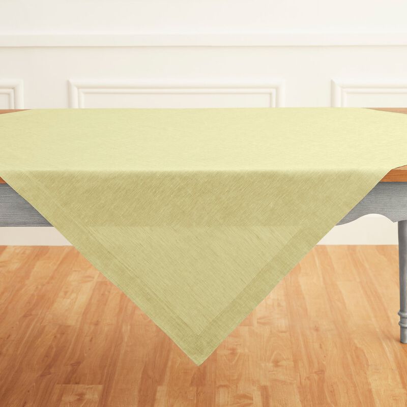 Solino Home 100% Pure Linen Table Throw | Athena for Spring & Easter