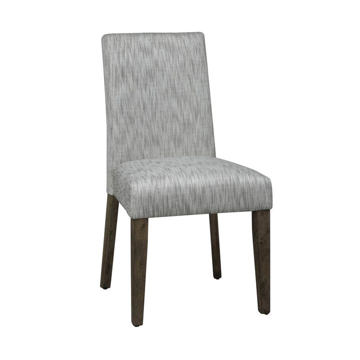 Starlight Canyon Home Brown Upholstered Side Chair – Elegant Wooden Dining Chair for Any Room