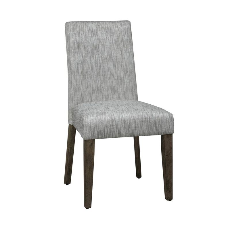 Starlight Canyon Home Brown Upholstered Side Chair – Elegant Wooden Dining Chair for Any Room