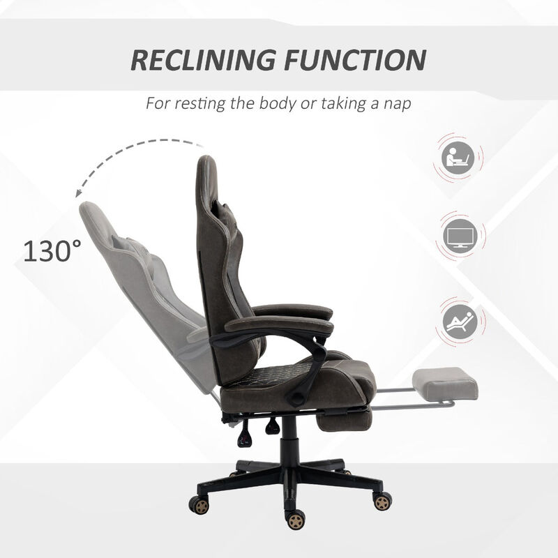 Brown Executive Comfort: Ergonomic High Back Swivel Recliner Office Chair