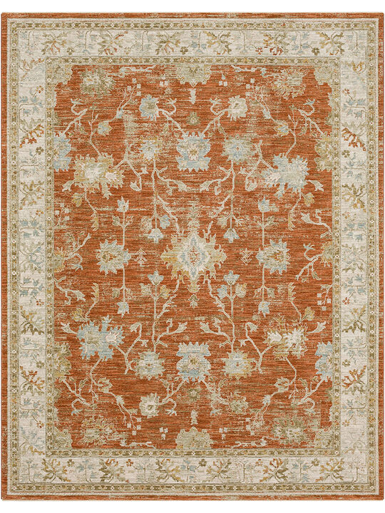 Adalia Iznik Rust 10' X 14' Rug