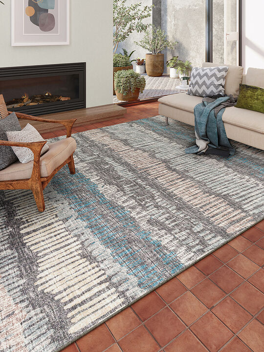 Winslow WL4 Charcoal 3' x 5' Rug