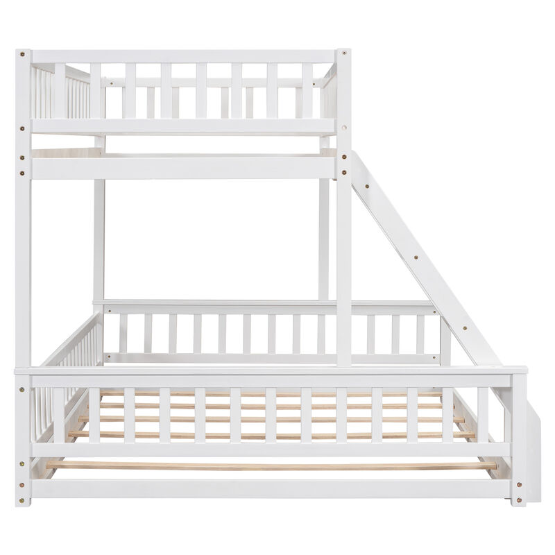 Merax Bunk Bed with Ladder and Guardrails