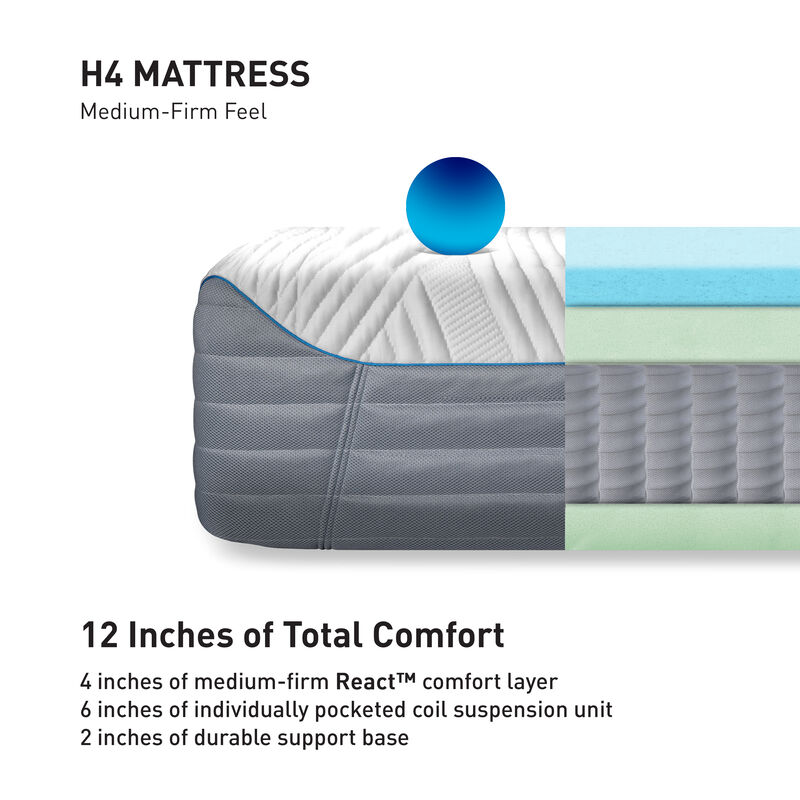 H4 King Hybrid Mattress