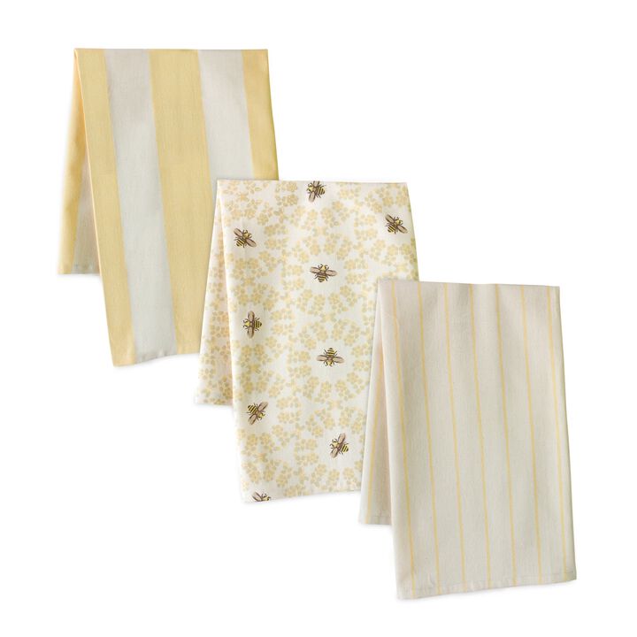 Cotton Tea Towels Set of 3 for Everyday Kitchen Essentials