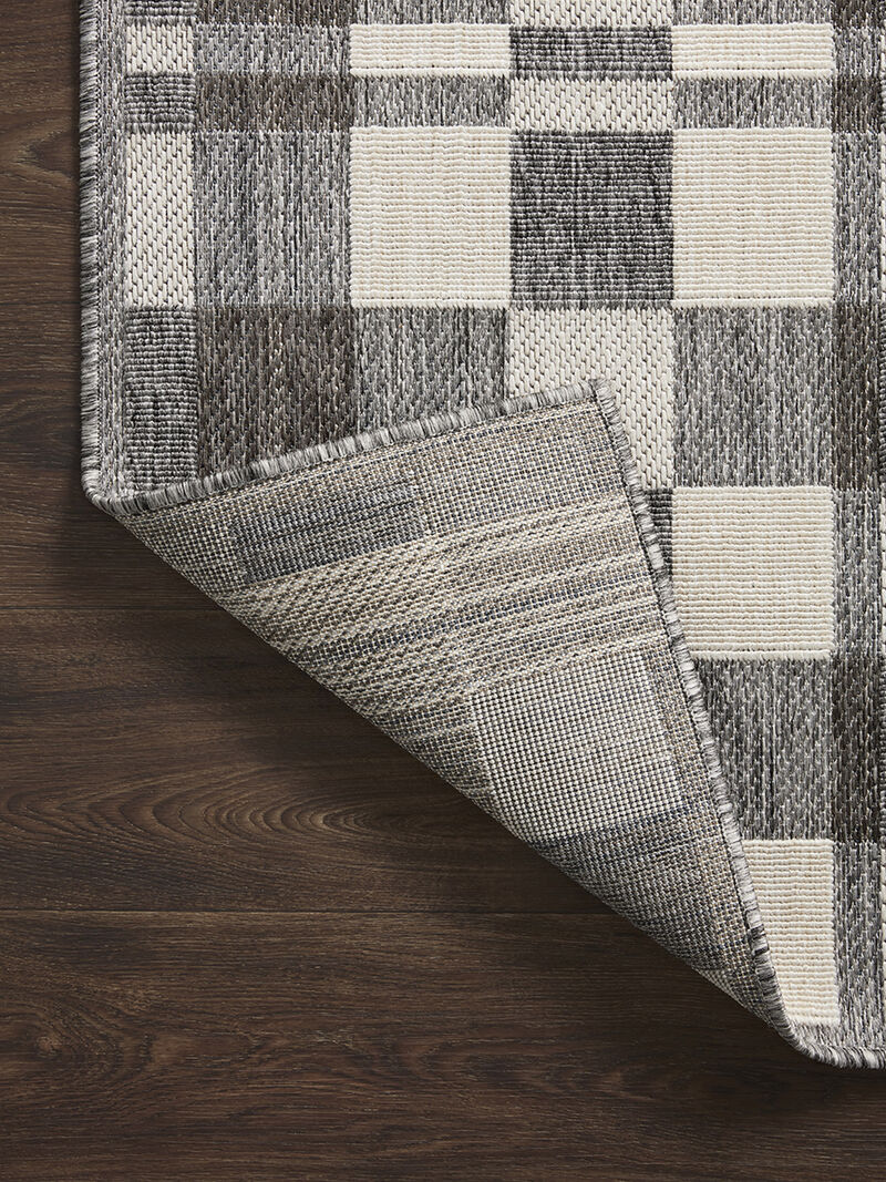 Rainier RAI04 Ivory/Pebble 3'11" x 5'11" Rug
