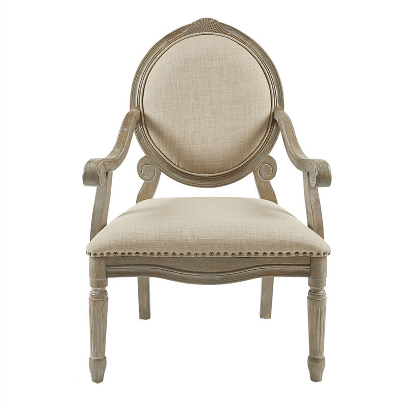 Brentwood Exposed Wood Armchair