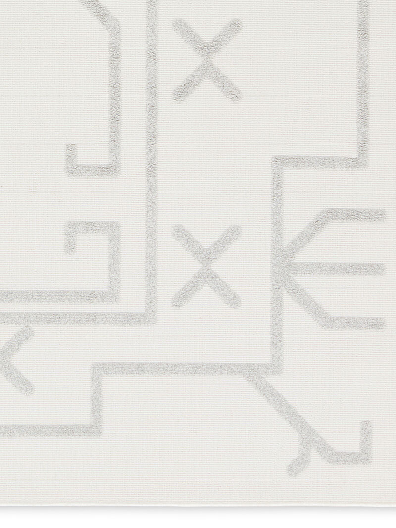 Kysa Kasinda White 9'2" x 11'9" Rug