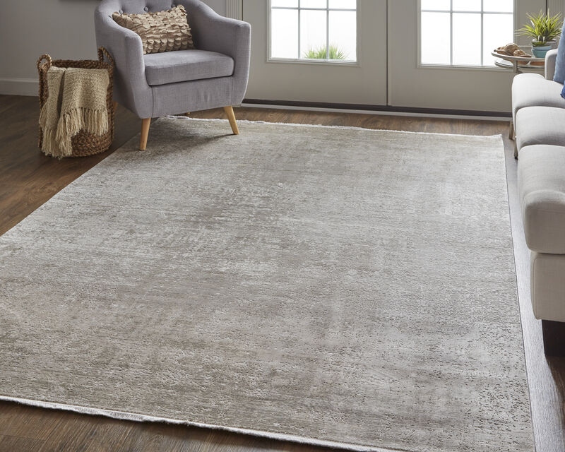 Cadiz 39FWF Tan/Ivory/Gray 4'10" x 7'10" Rug