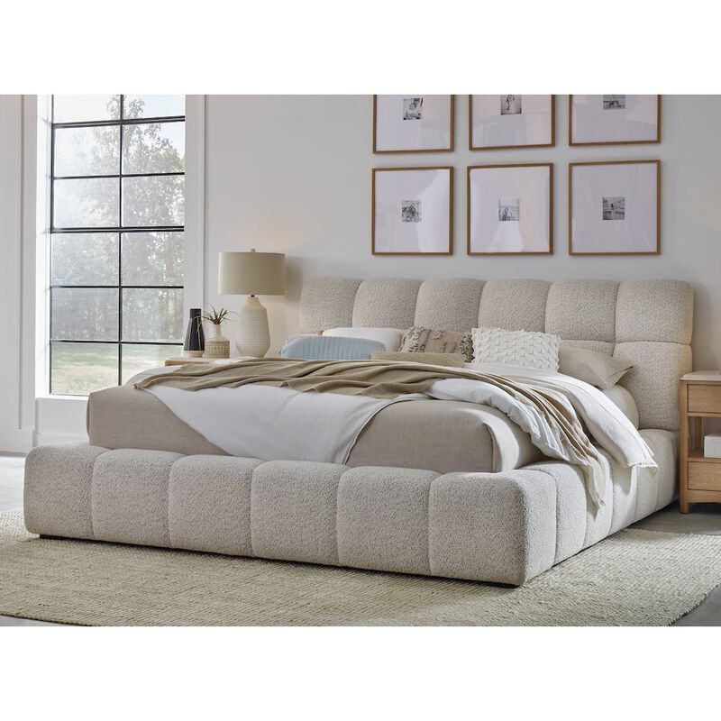 Parker Living Sleep Escape - Fluffy River Rock King Upholstered Bed