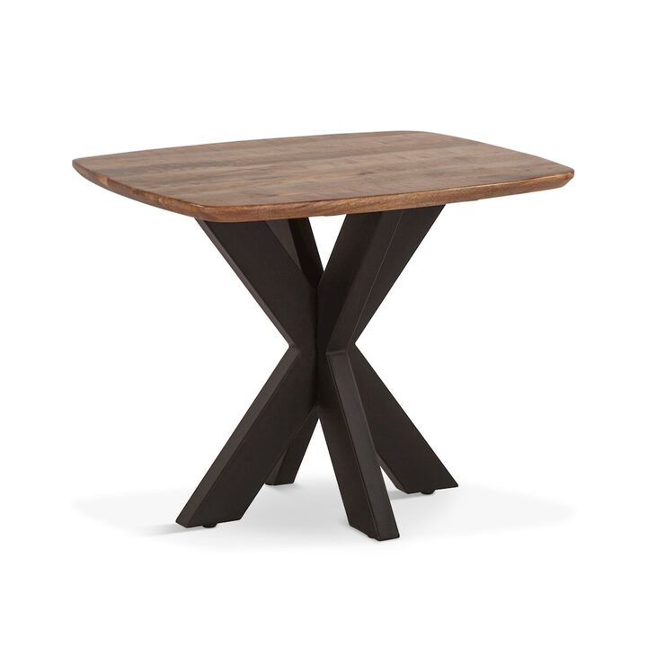 World Interiors Santa Margherita 28 Side Table in Natural Finish