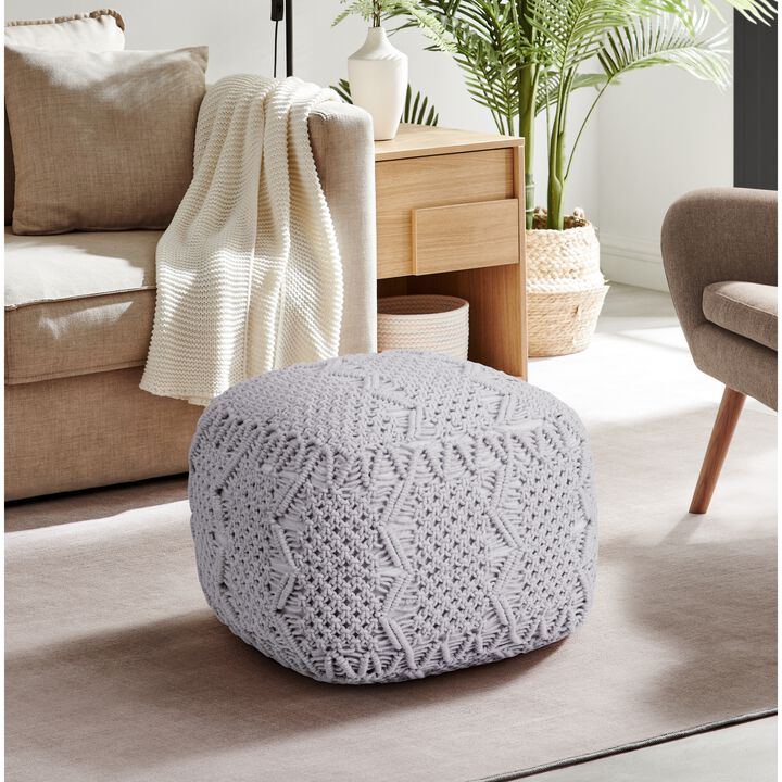 Loft Lyfe Lucianna Cotton Yarn Pouf