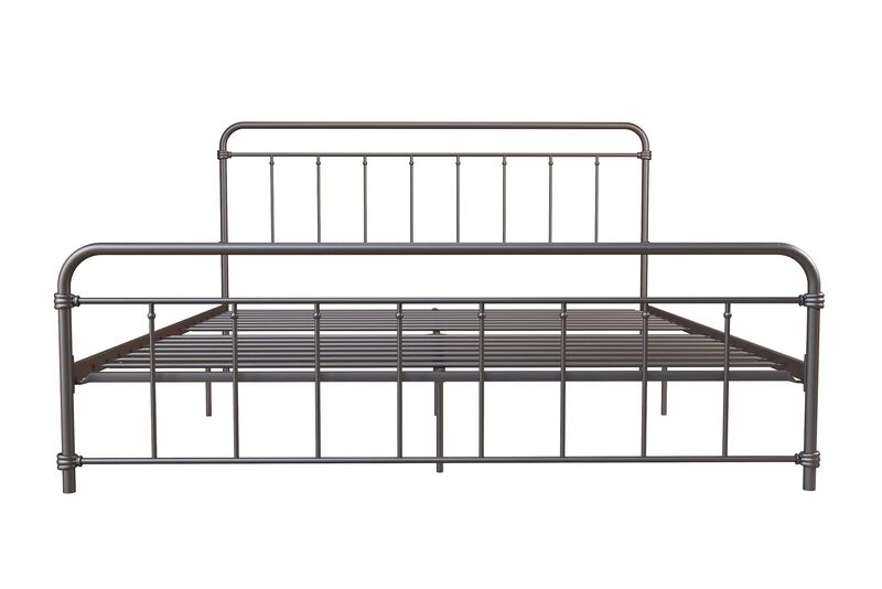 Wyn Metal Black Bed
