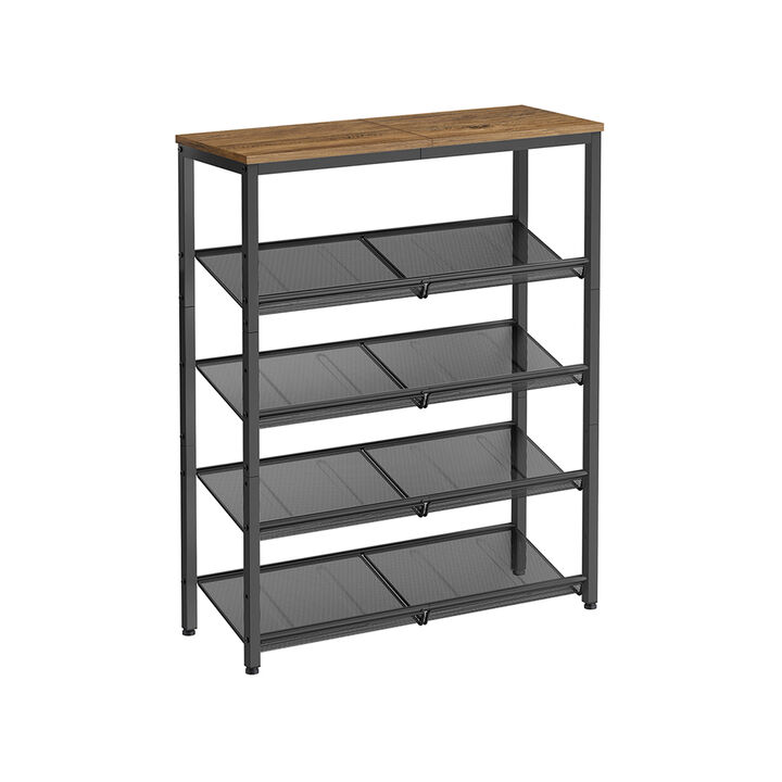 6-Tier Shoe Rack - Efficient Storage Solution for Organized Footwear