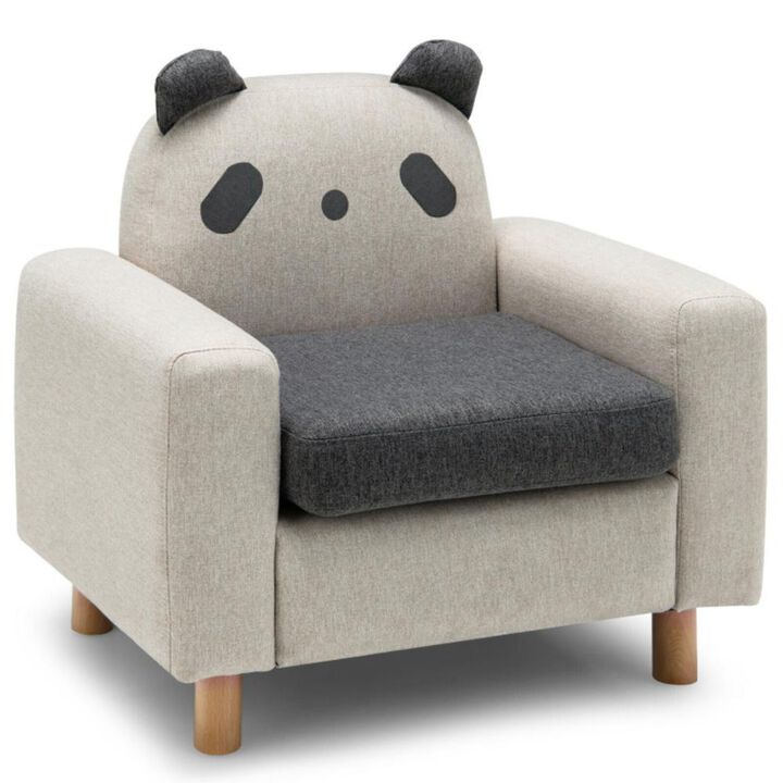 Hivvago Kids Sofa with Armrest and Thick Cushion