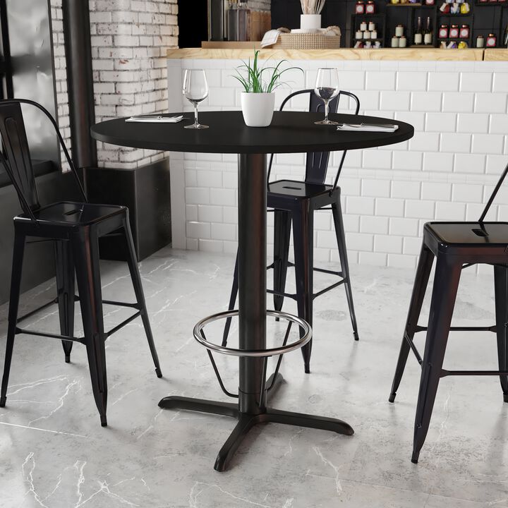 Restaurant Dining Table and Bases - Bar Height