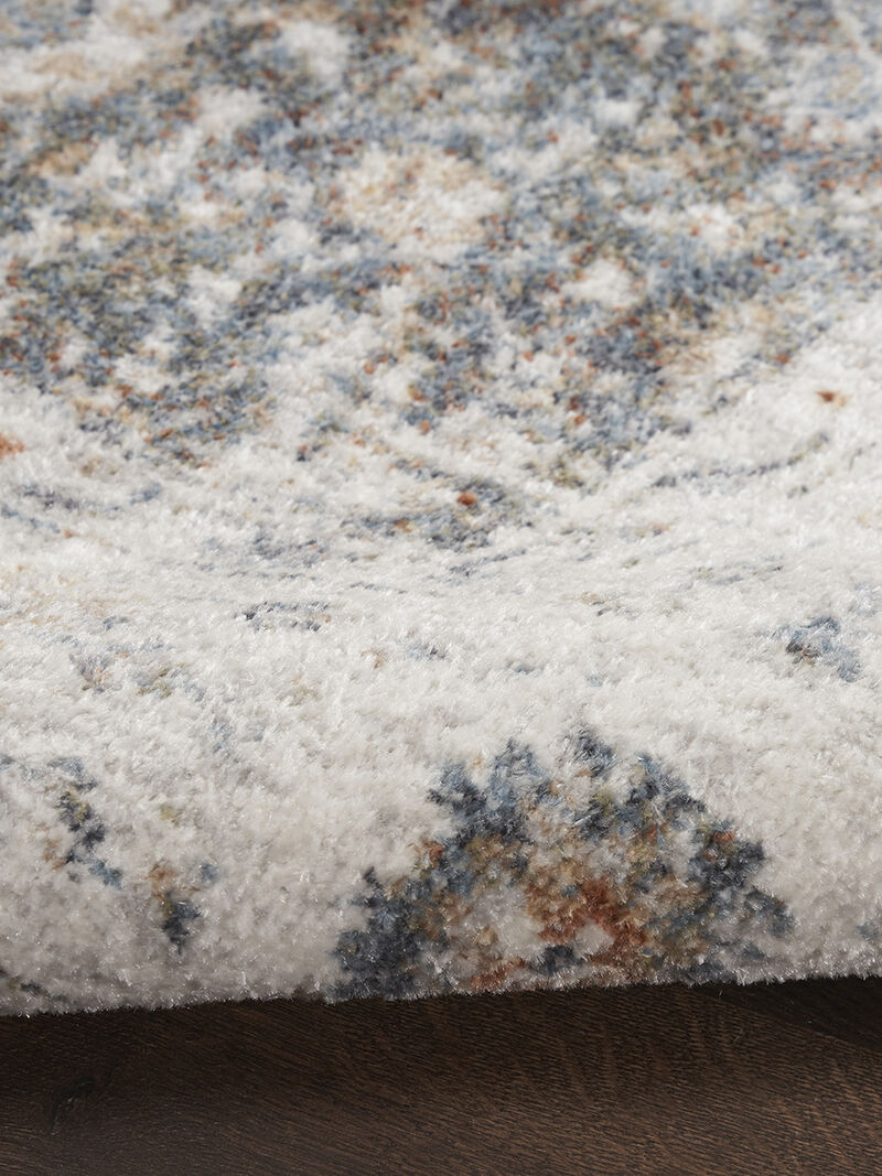 Astra Machine Washable ASW16 Ivory/Multicolor 7'10" x 10' Rug