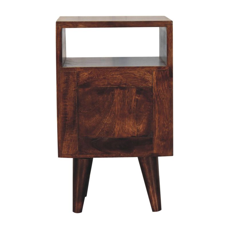 Artisan Furniture Solid Wood Mini Classic California Walnut Bedside