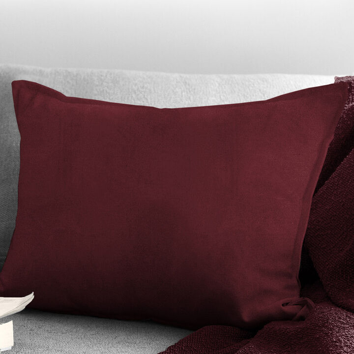 6ix Tailors Fine Linens Vanessa Merlot Decorative Throw Pillows