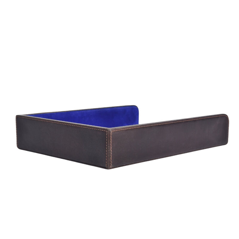Morfeo Letter Tray- BROWN