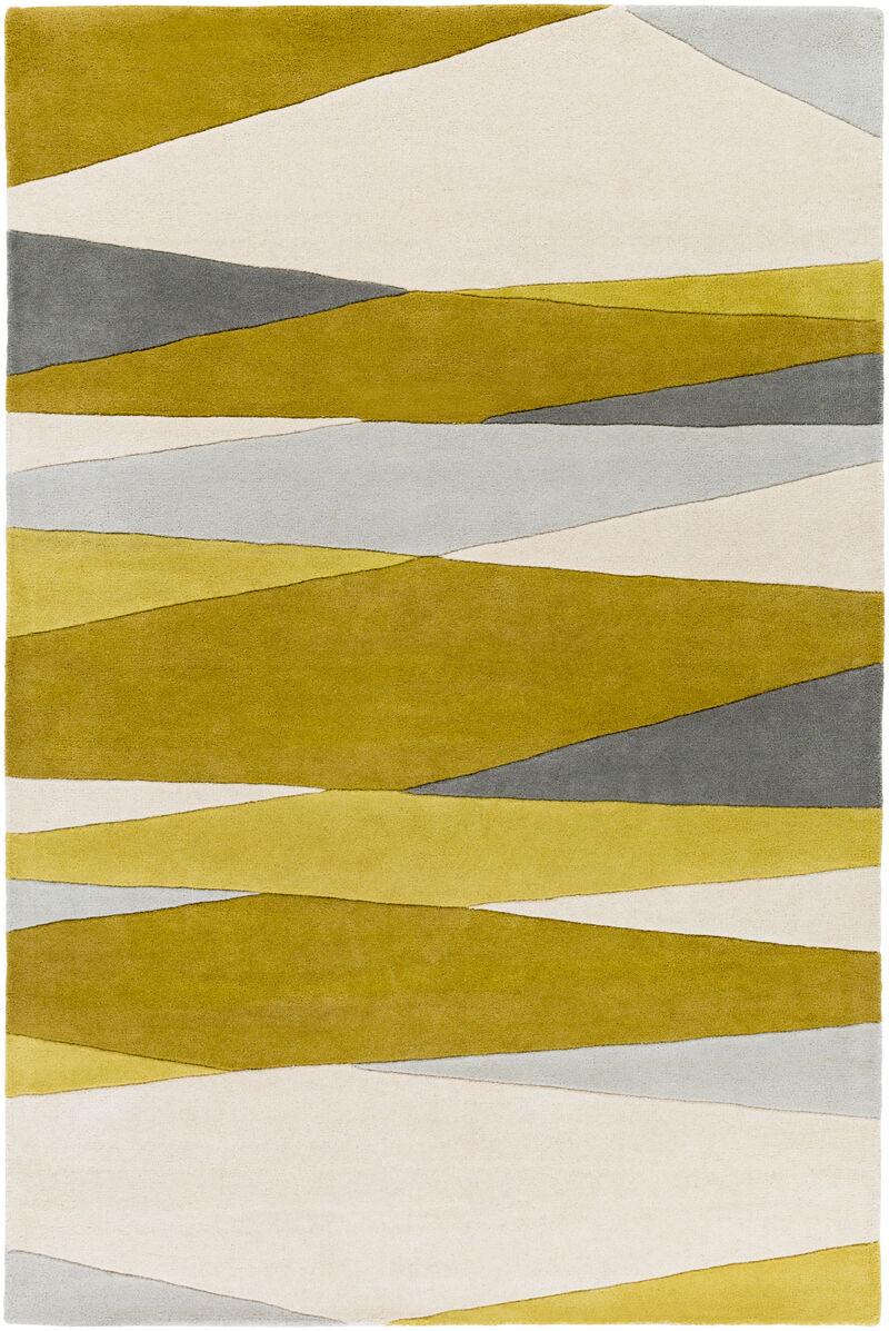 Forum FM-7203 9' x 12' Yellow Rug