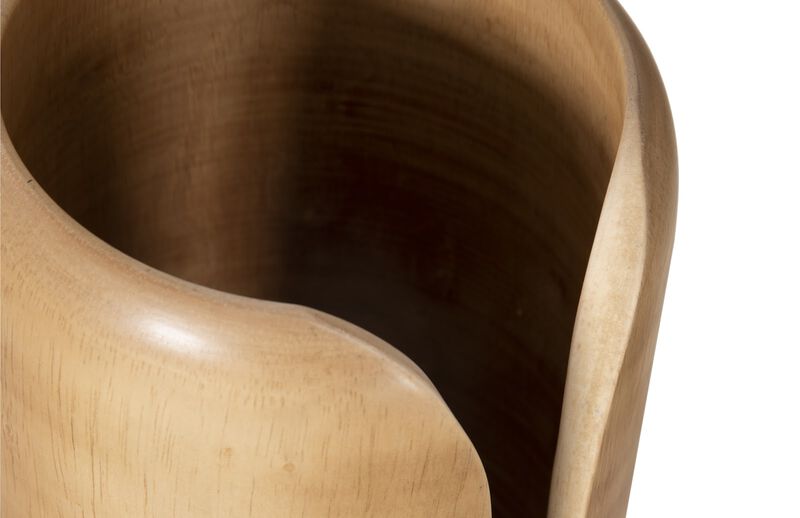 Interval Small Wood Vase