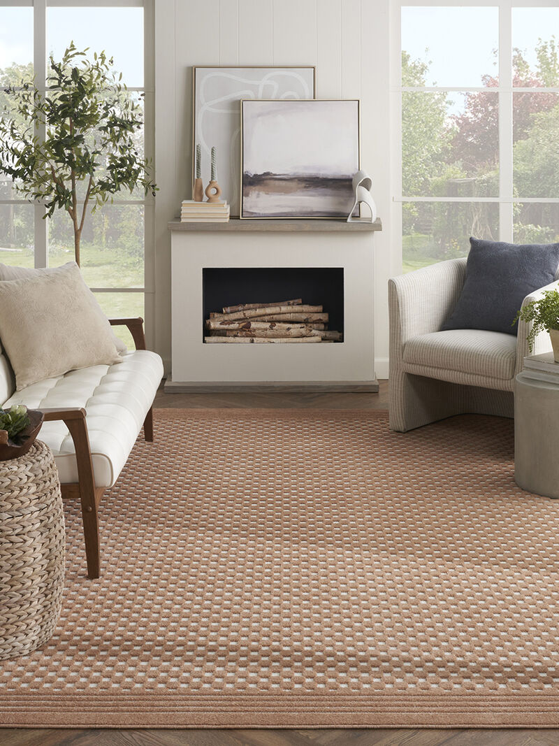 Care Free CAF02 Copper 9'2" x 12' Rug