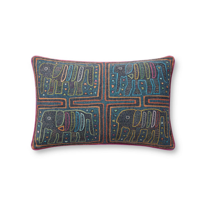 PLL0105 Lagoon/Multi 13''x21'' Poly Pillow