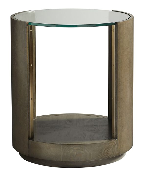 Axis III Round Lamp Table