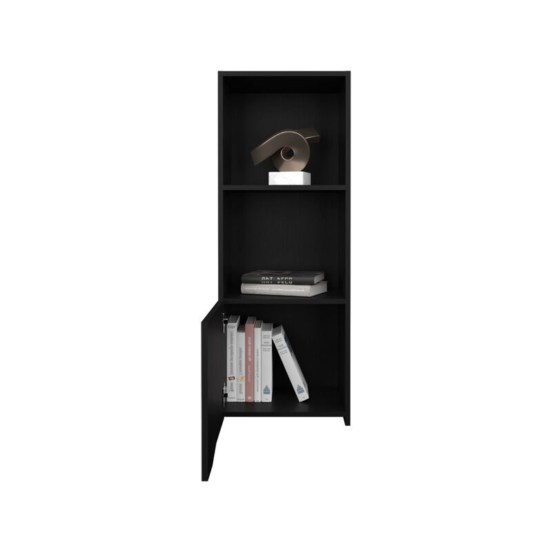 Wall Cabinet Hopewell, Living Room, Black