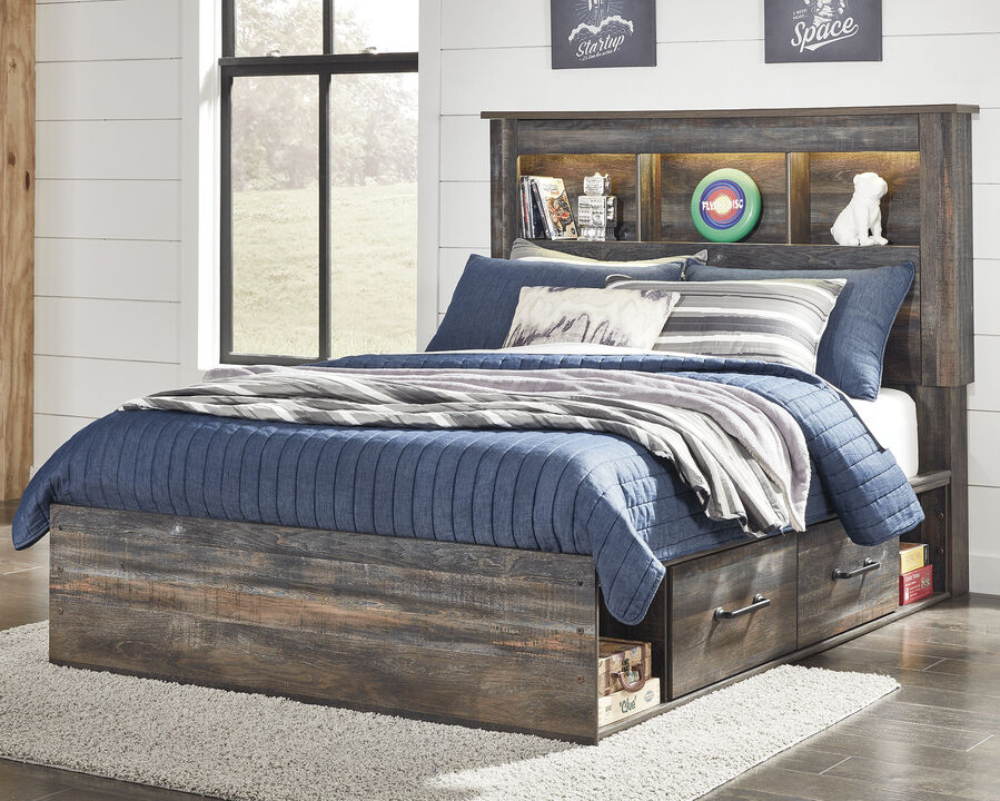Drystan Full Bookcase Bed