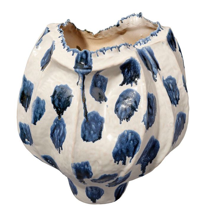 Monet Wide Ceramic Vase