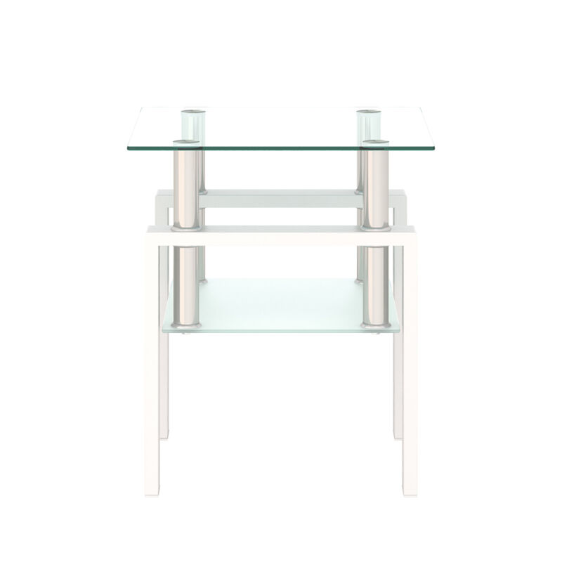 Modern Tempered Glass Coffee Table