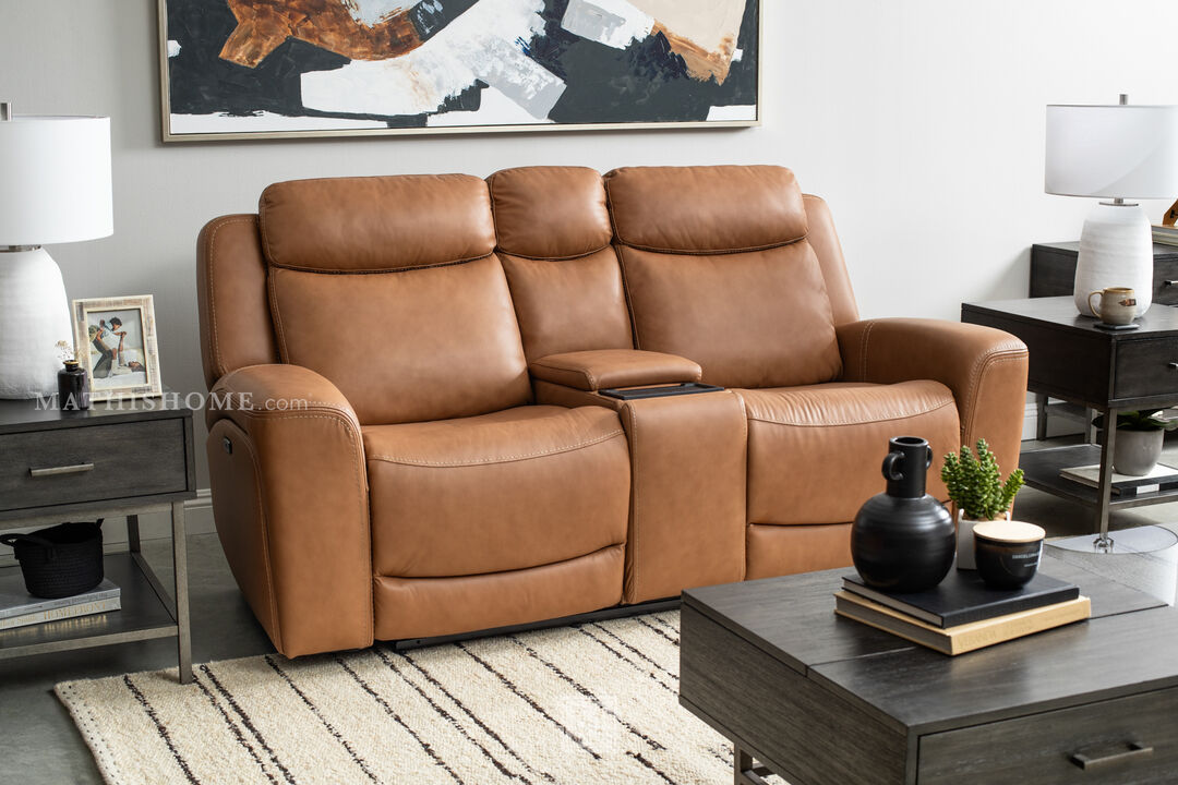Butternut Zero-Gravity Loveseat