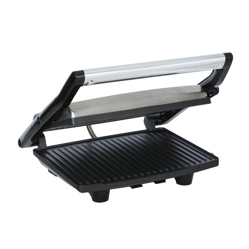 Brentwood Select TS-651 Compact Non-Stick Panini Press & Sandwich Maker, Stainless Steel