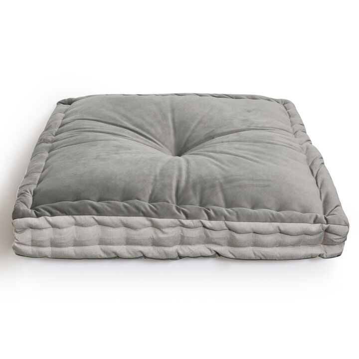 Large Sterling Floor Pillow