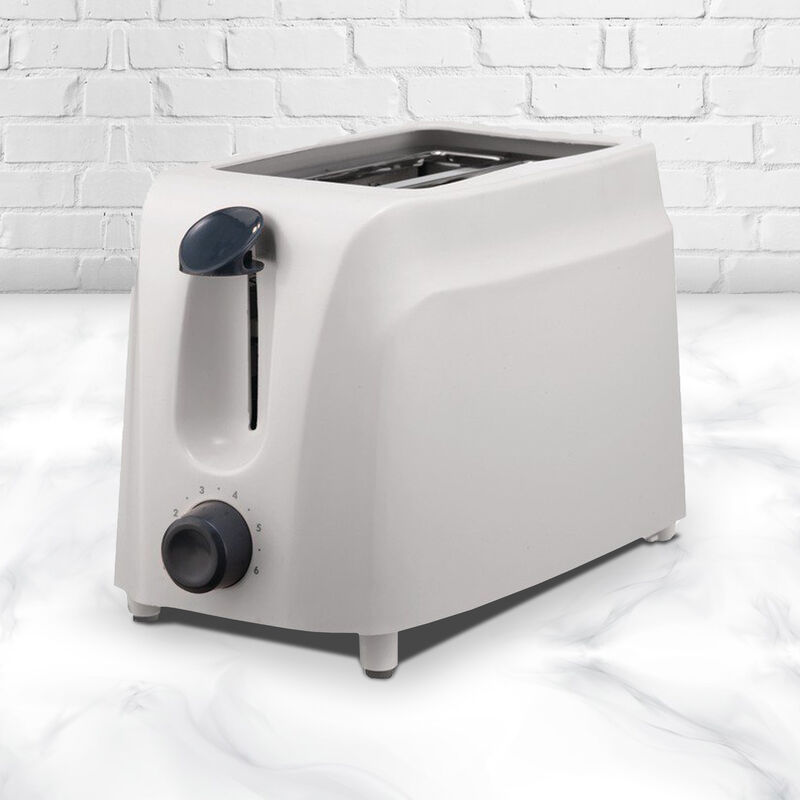 Brentwood 2 Slice Cool Touch Toaster in White