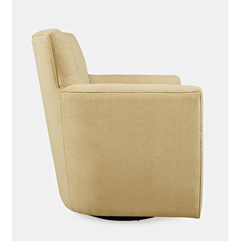 Jofran Blakely Harper Contemporary Traditional Swivel Accent Chair